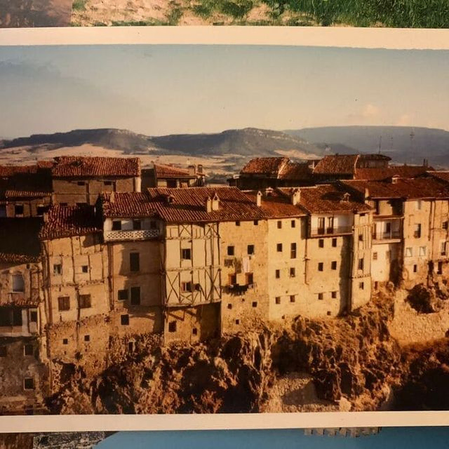 vistas del pueblo de Frías